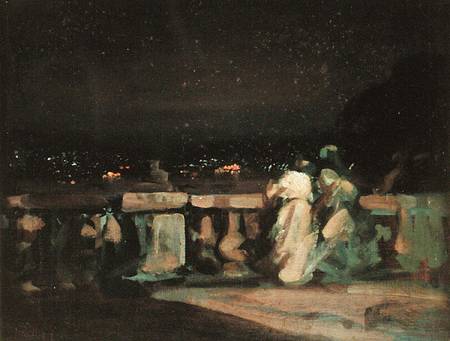 Watching the Fireworks from Charles Edward Conder