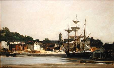The Harbour at Honfleur from Charles-François Daubigny