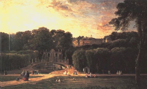 Der Park von St. Cloud from Charles-François Daubigny