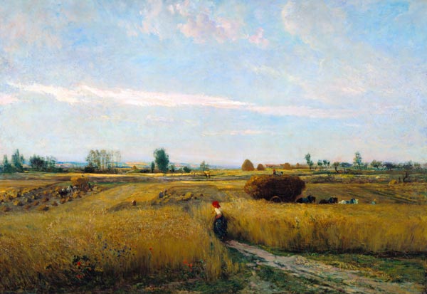 The Harvest from Charles-François Daubigny