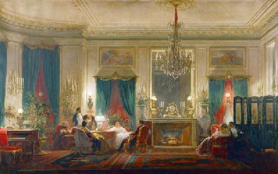 Salon of Princess Mathilde Bonaparte (1820-1904) Rue de Courcelles, Paris