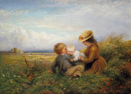 Children in a Field