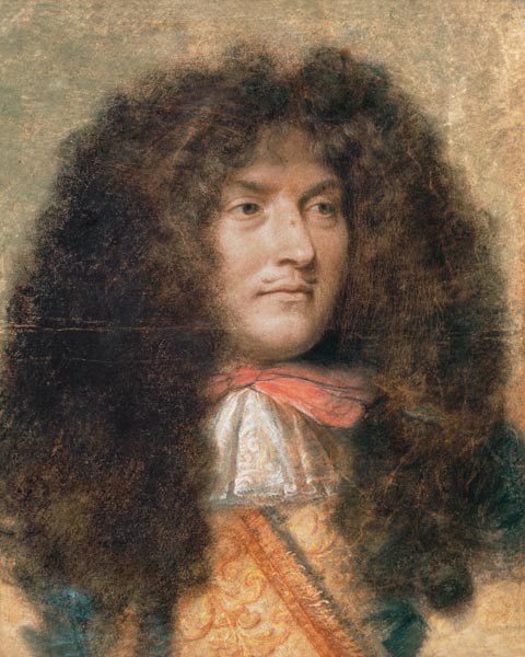 Portrait of Louis XIV (1638-1715) King of France from Charles Le Brun