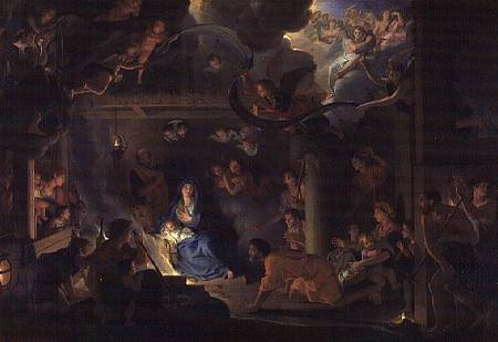 Adoration of the Shepherds from Charles Le Brun