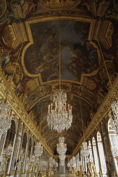 Versailles/ Halls of Mirrors/ Photo 2007 from Charles Le Brun
