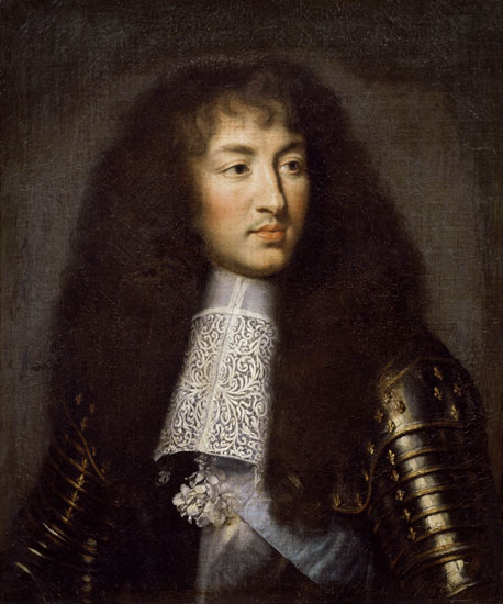 Portrait of Louis XIV (1638-1715) from Charles Le Brun