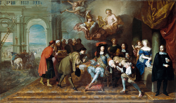 Louis XIV. empfängt einen Gesandten from Charles Le Brun (Nachfolger)
