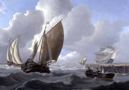 Shipping off the Dutch Coast from Charles Martin Powell