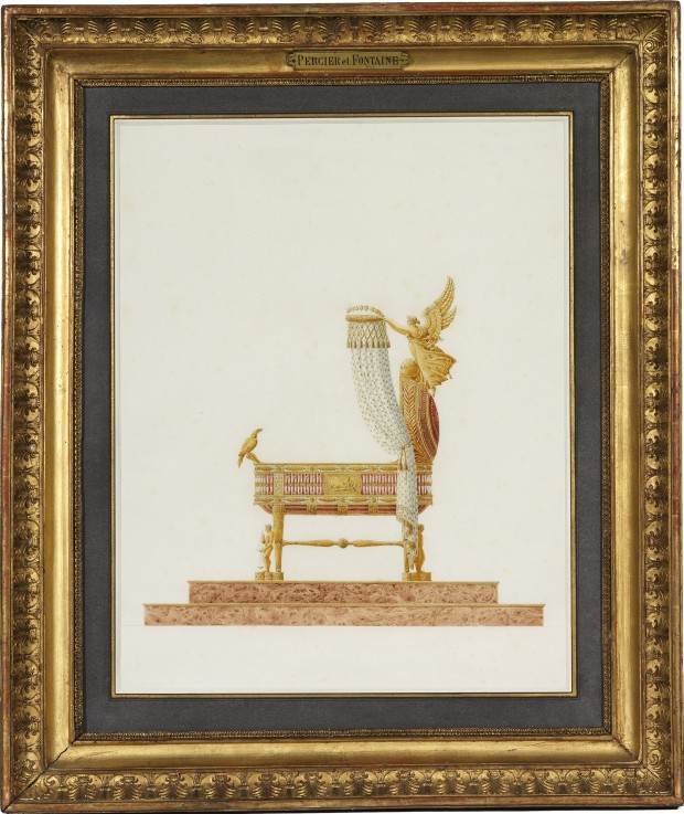 Design of the Bassinet for His Majesty the King of Rome from Charles Percier