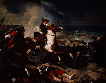 Battle of the Dunes, 14th June 1658 from Charles-Philippe Lariviere