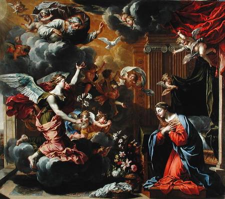 The Annunciation from Charles Poerson