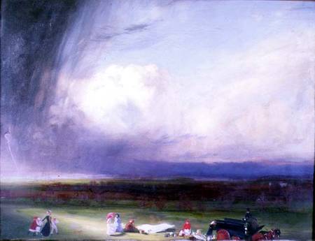 An Interrupted Picnic from Charles Sims