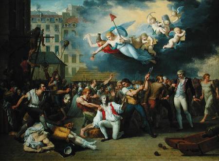 Massacre of the Marquis de Pellepont from Charles Thevenin