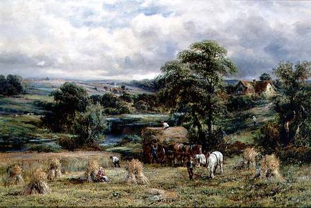 Harvest Time, An English Summer from Charles Thomas Burt