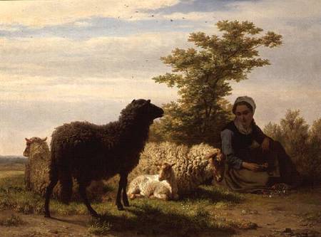 The Shepherdess from Charles Tschaggeny