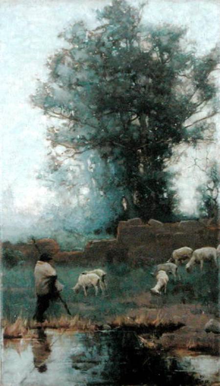 The Shepherd from Charles Wellington Furse