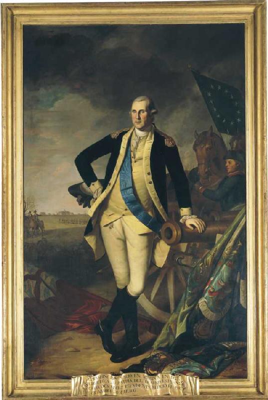 George Washington in Princeton from Charles Willson Peale