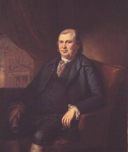 Robert Morris (1734-1806), known as the `Financier of the American Revolution' from Charles Willson Peale