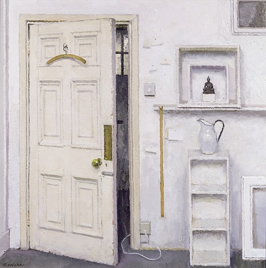 Meditation on a Door I, 2004 (oil on canvas)  from Charles E.  Hardaker