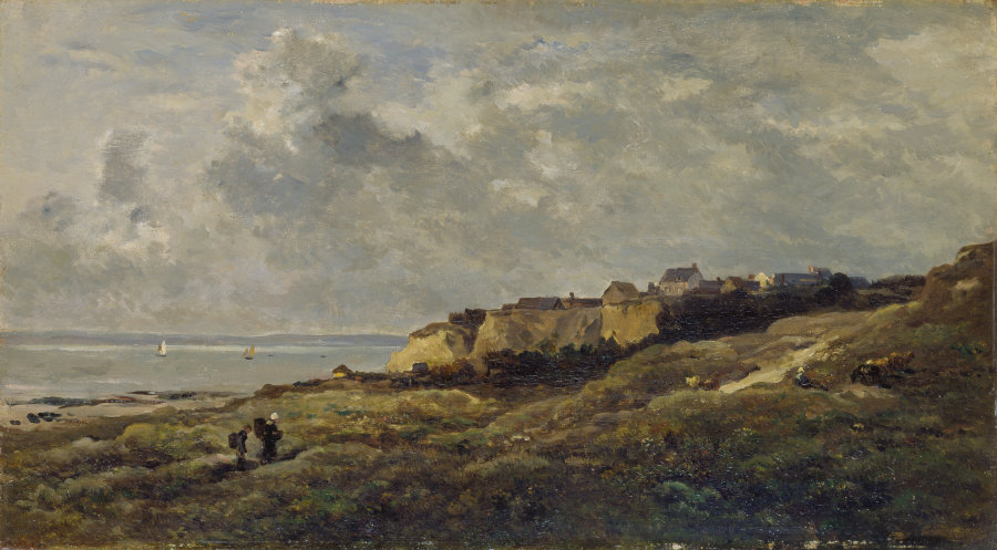 Normannische Küstenlandschaft (Villerville-sur-Mer) from Charles Francois Daubigny