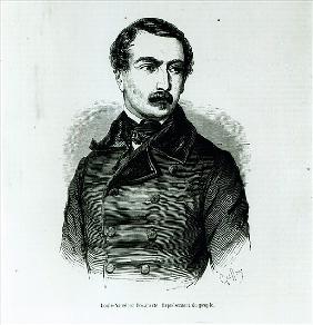 Portrait of Louis-Napoleon Bonaparte as a Representative of the People, 1848 litho)