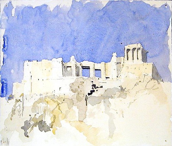 Acropolis, Athens, 1994 (w/c on paper)  from Charlie Millar