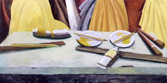 Gamboge Yellow, 2003 (oil on canvas)  from Charlotte  Moore