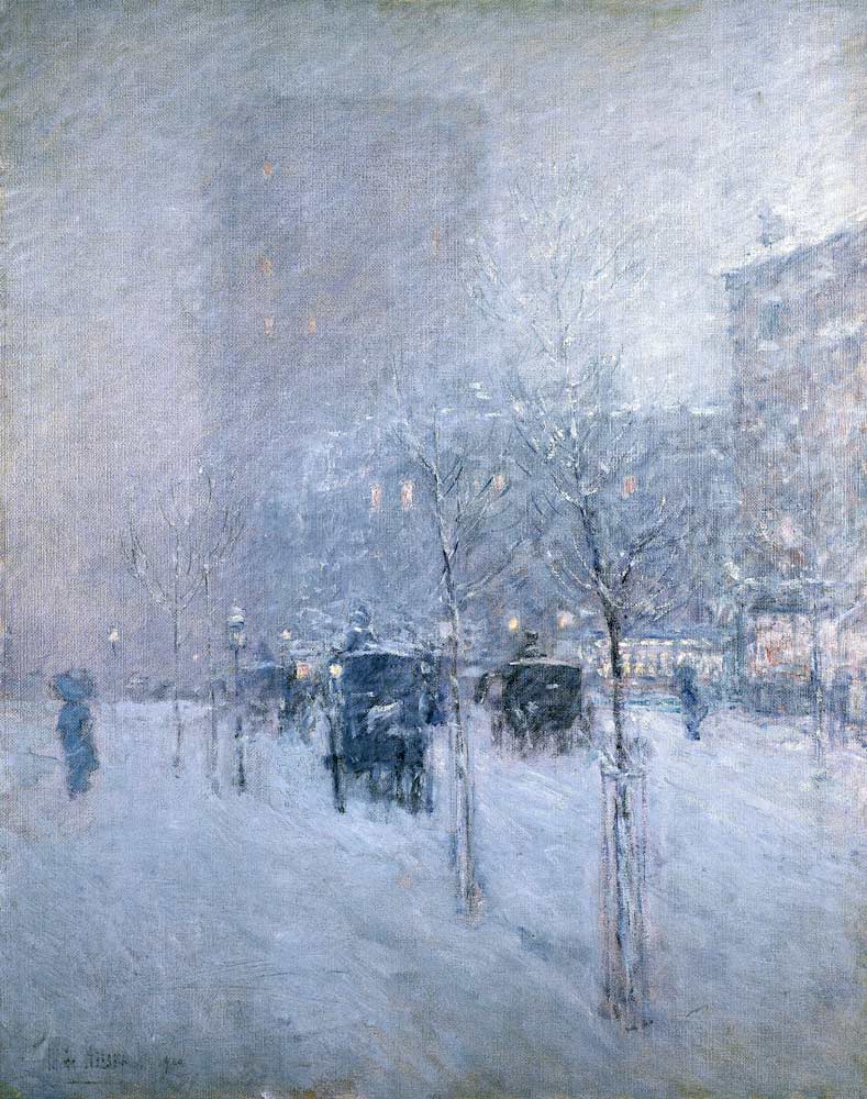 Late Afternoon, New York, Winter from Childe Hassam