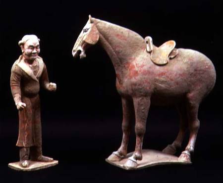 Horse and a Servant from Chinese