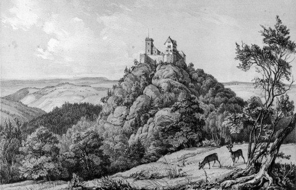Wartburg from Christian Friedrich Gille