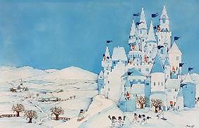 Snowman Castle, 1997 (w/c on paper) 