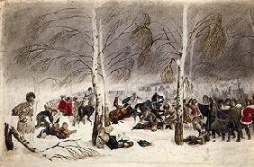 Gefecht zwischen Korytna und Krasnoi am 15.11.1812.