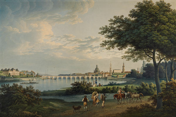 View of Dresden from Christian Gottlieb Hammer