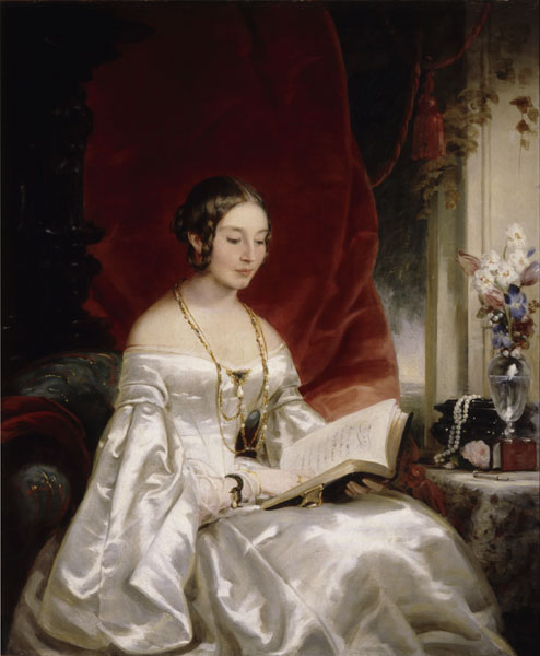 Portrait of Princess Maria Ivanovna Kochubey, née Baryatinskaya (1818-1843) from Christina Robertson