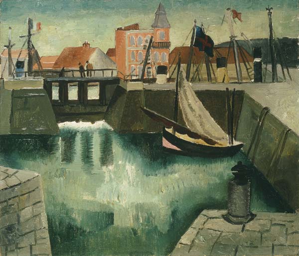 Harbour, Dieppe from Christopher Wood
