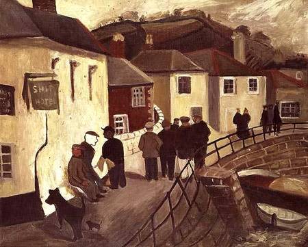 The Ship Hotel, Mousehole, Cornwall from Christopher Wood