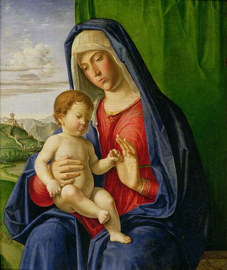 Madonna and Child, 1490s from Giovanni Battista Cima da Conegliano
