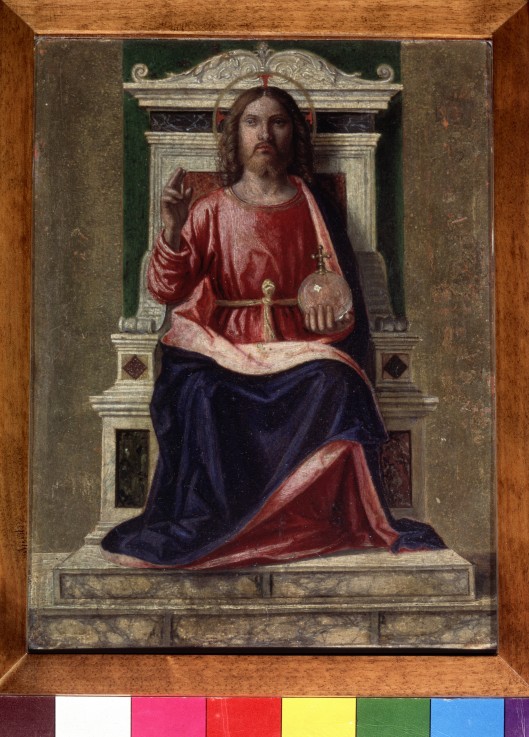 Christ Enthroned (Saviour of the World) from Giovanni Battista Cima da Conegliano