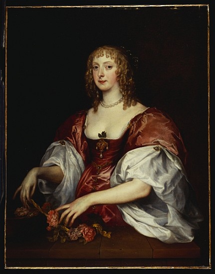Portrait of a Lady, traditionally thought to be the Countess of Carnavon from (circle of) Sir Anthony van Dyck