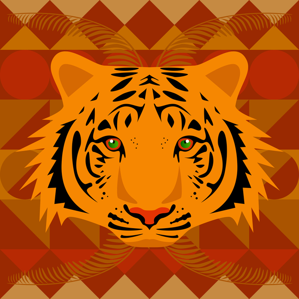 Aztec Tiger from Claire Huntley