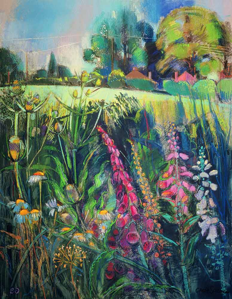 Summer Field (pastel on paper)  from Claire  Spencer