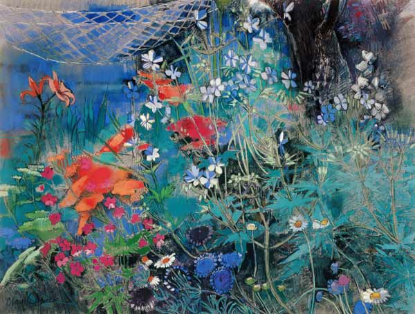 Summer Garden (pastel on paper)  from Claire  Spencer