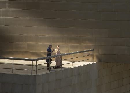 Balkon des Guggenheim Museums
