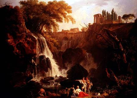 Falls of Tivoli from Claude Joseph Vernet