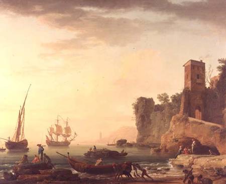 The Port of Genoa from Claude Joseph Vernet