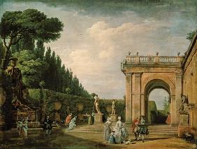 The Gardens of the Villa Ludovisi, Rome