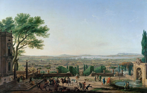 City and Port of Toulon from Claude Joseph Vernet