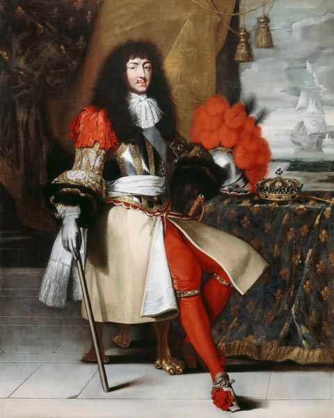 Louis XIV, King of France (1638-1715) from Claude Lefebvre
