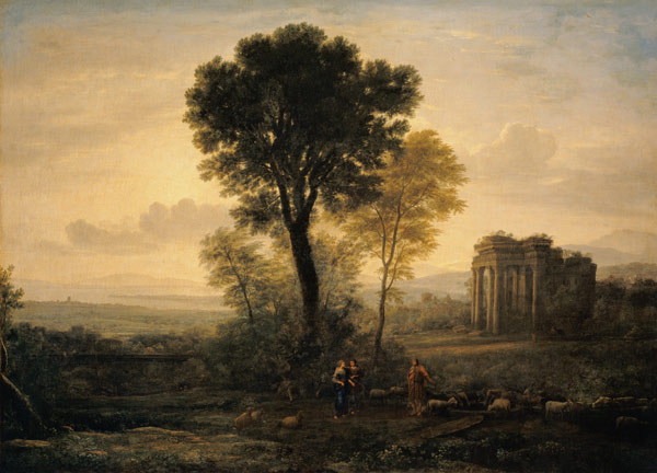 Morning (Landscape with Jacob, Rachel and Leah by the Well) from Claude Lorrain