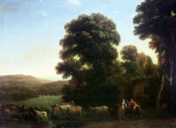 A Pastoral Landscape from Claude Lorrain